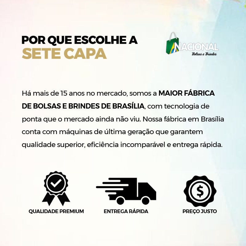fabrica de bolsas e brindes personalizados em brasília